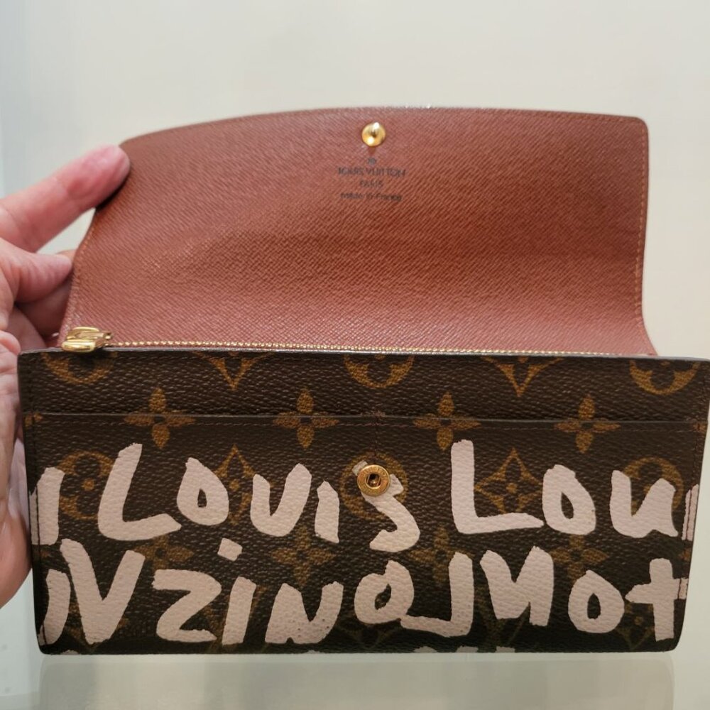 ❌️SOLD❌️ Louis Vuitton Stephen Sprouse Graffiti Sara Wallet NEW CONDITION - Picture 4 of 11